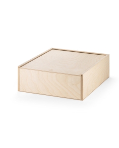 Drewniane pudełko L