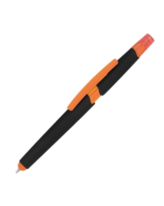 Długopis plastikowy do ekranów dotykowych z zakreślaczem
