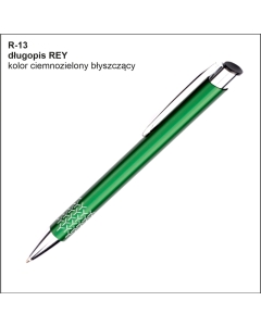Długopis REY R-13 ciemny zielony