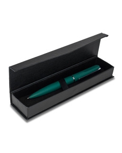 Elegancki długopis w pudełku Saba, ciemnozielony