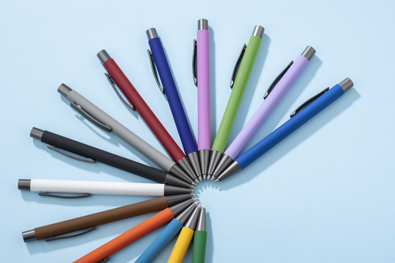 Długopis GOMA | Długopisy z gumowanym korpusem i  logo | gadżety reklamowe z logo firmy | gadzetyfirmowe.eu